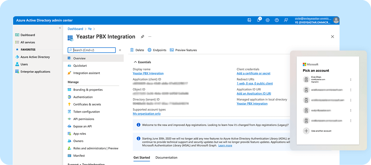 Azure AD Integration