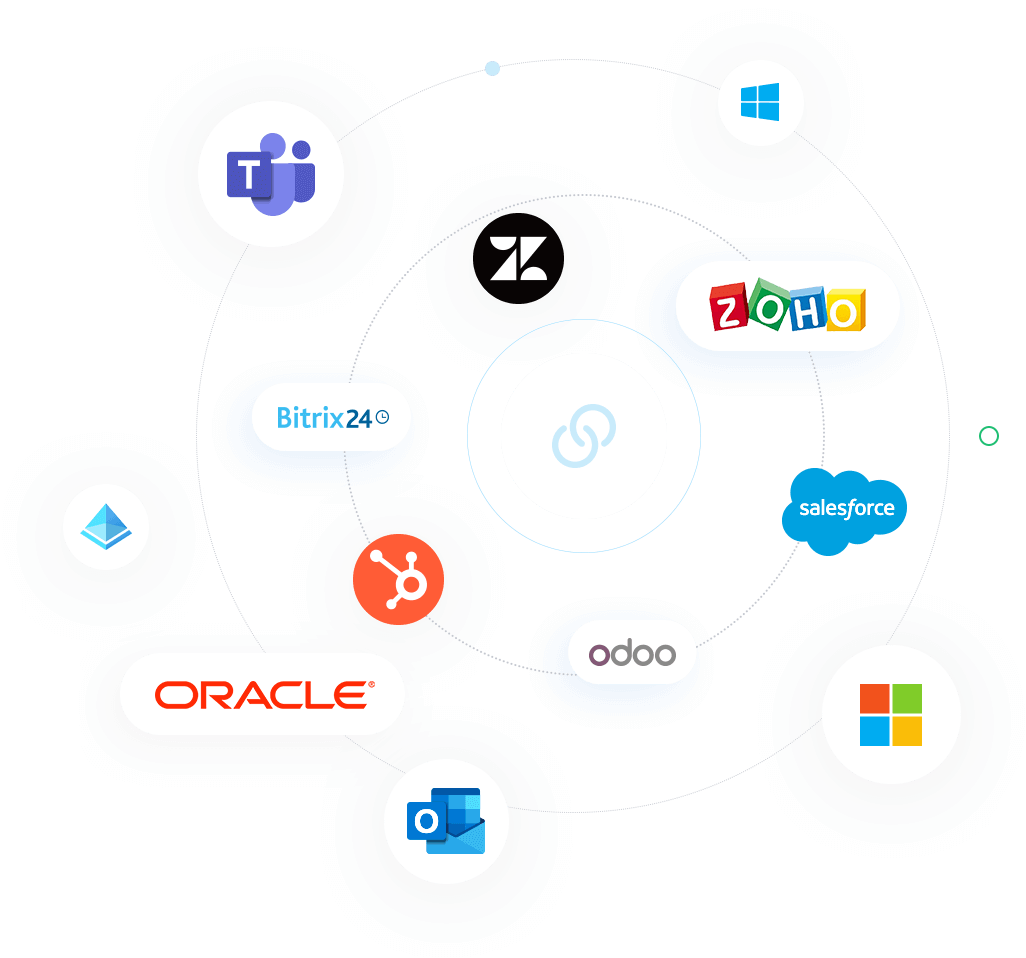 Yeastar P-Series PBX Integrations: Microsoft Teams, HubSpot, Zendesk, Salesforce, Zoho, Odoo, Oracle, and more